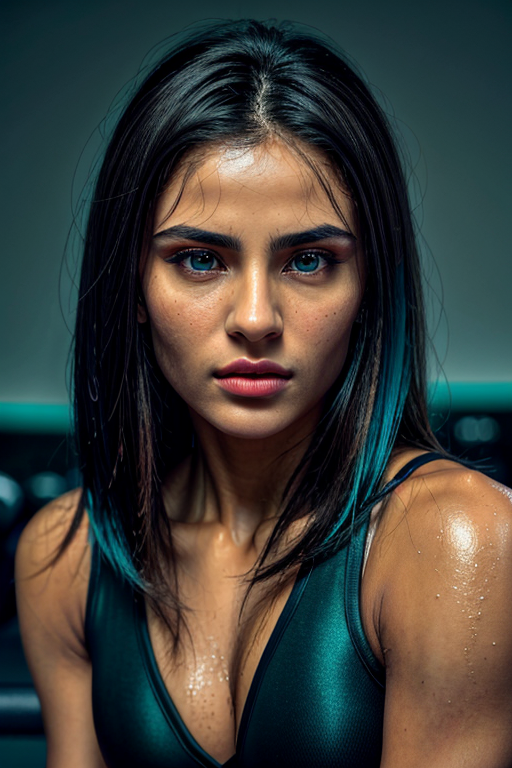 aesthetic gym photography